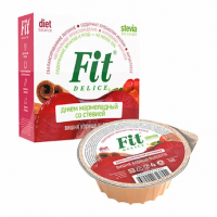 Джем мармеладный Fit Delice вишня, корица, ацеролла со стевией, 100 г 